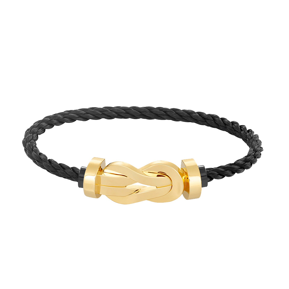 [moco jewelrys]CHANCE LARGE 8 FIGURE SCHNALLE OHNE DIAMANT ARMBAND GOLD