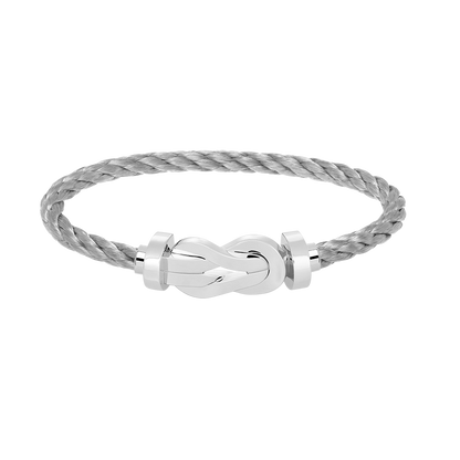 [moco jewelrys]CHANCE LARGE 8 FIGURE SCHNALLE OHNE DIAMANTEN ARMREIF SILBER