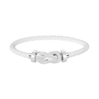 [moco jewelrys]CHANCE LARGE 8 FIGURE SCHNALLE OHNE DIAMANTEN ARMREIF SILBER