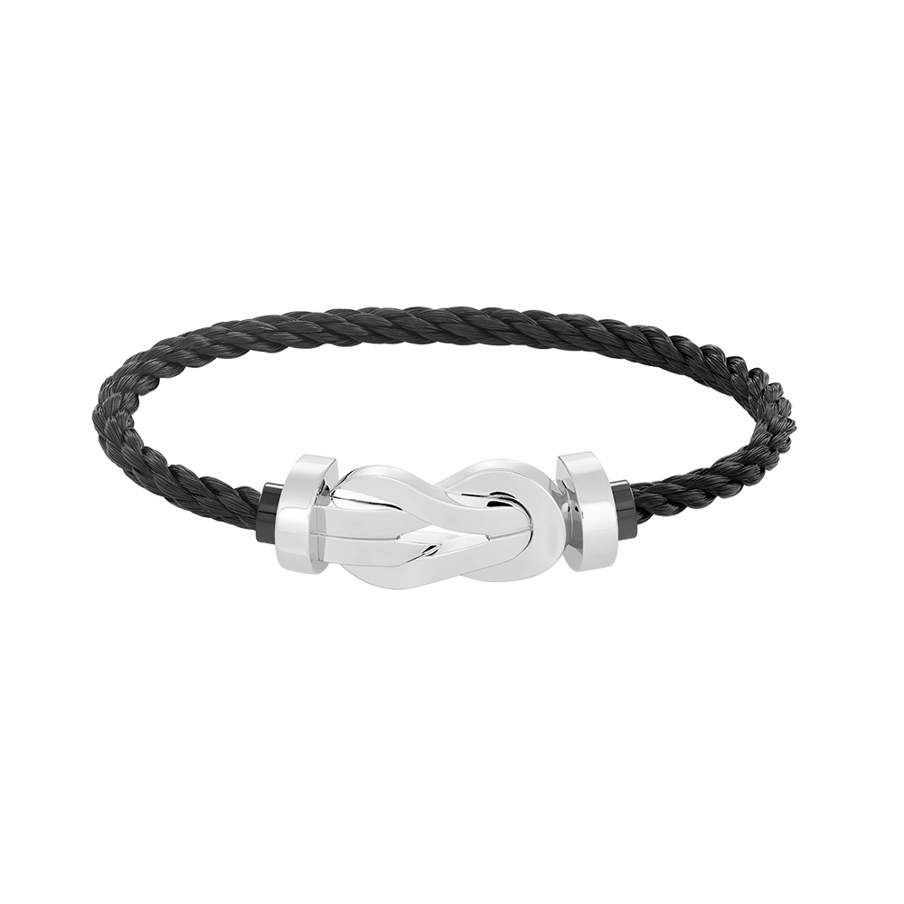 [moco jewelrys]CHANCE LARGE 8 FIGURE SCHNALLE OHNE DIAMANTEN ARMREIF SILBER