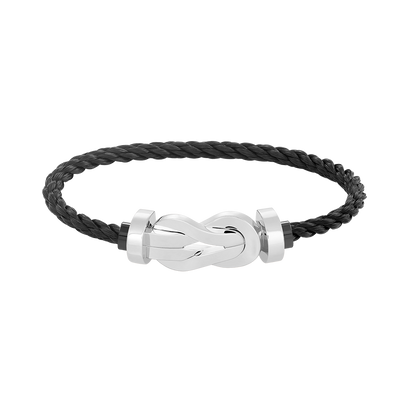 [moco jewelrys]CHANCE LARGE 8 FIGURE SCHNALLE OHNE DIAMANTEN ARMREIF SILBER