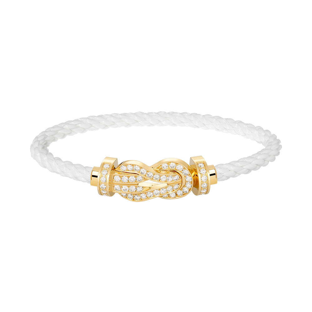 [moco jewelrys]CHANCE GROSSE 8 ZIFFERN SCHNALLE VOLLDIAMANT ARMBAND GOLD