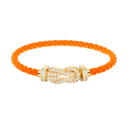 [moco jewelrys]CHANCE GROSSE 8 ZIFFERN SCHNALLE VOLLDIAMANT ARMBAND GOLD