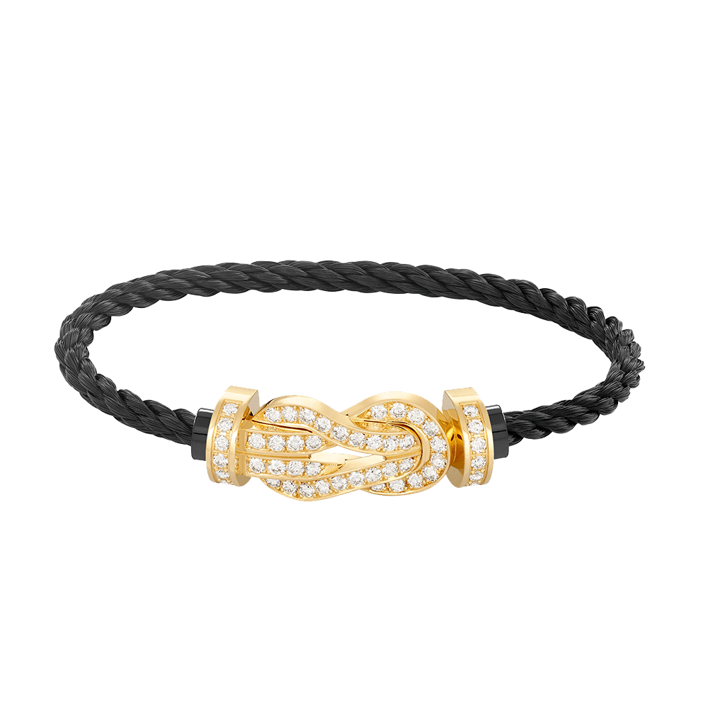 [moco jewelrys]CHANCE GROSSE 8 ZIFFERN SCHNALLE VOLLDIAMANT ARMBAND GOLD