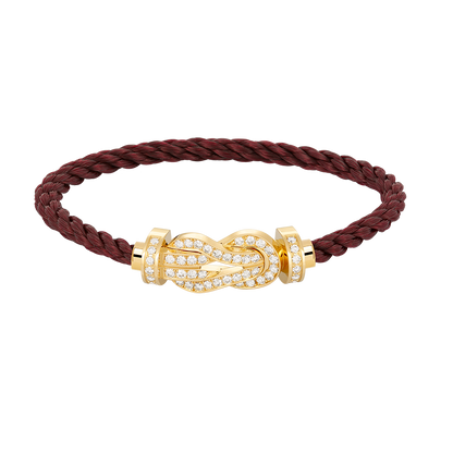 [moco jewelrys]CHANCE GROSSE 8 ZIFFERN SCHNALLE VOLLDIAMANT ARMBAND GOLD