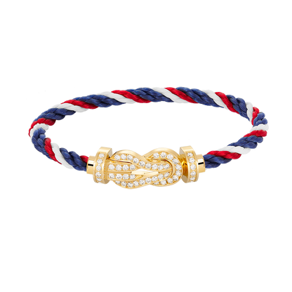 [moco jewelrys]CHANCE GROSSE 8 ZIFFERN SCHNALLE VOLLDIAMANT ARMBAND GOLD