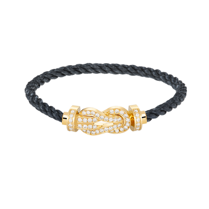 [moco jewelrys]CHANCE GROSSE 8 ZIFFERN SCHNALLE VOLLDIAMANT ARMBAND GOLD
