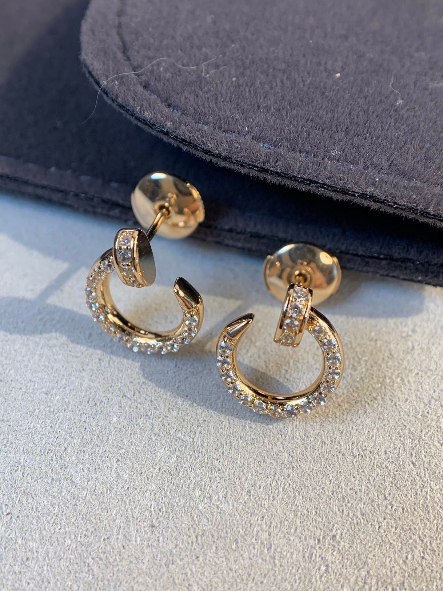 [moco jewelrys]JUSTE OHRRINGE GOLD DIAMANTEN