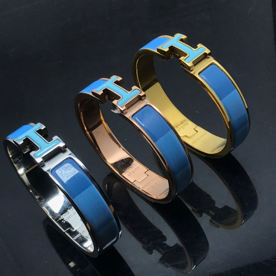 [moco jewelrys]H ARMBAND BLAU REGENBOGEN KERAMIK