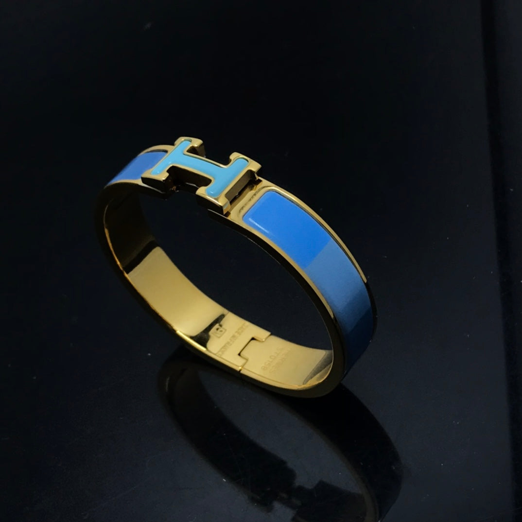 [moco jewelrys]H ARMBAND BLAU REGENBOGEN KERAMIK