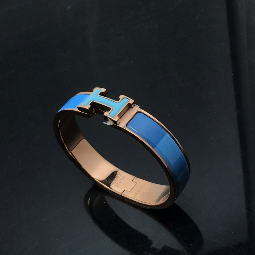 [moco jewelrys]H ARMBAND BLAU REGENBOGEN KERAMIK