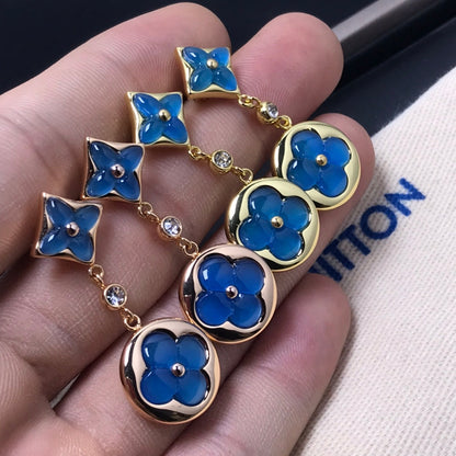 [moco jewelrys]STERNE UND SONNE ACHAT DIAMANT OHRRINGE