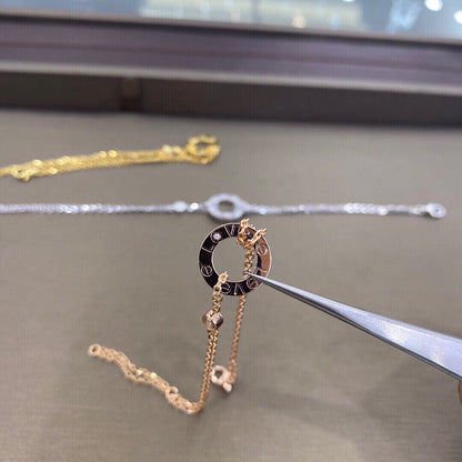 [moco jewelrys]LOVE ARMBAND 2 DIAMANTEN