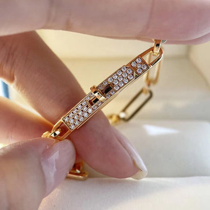 [moco jewelrys]CHAINE BRACELET KLEINES MODELL DIAMANT