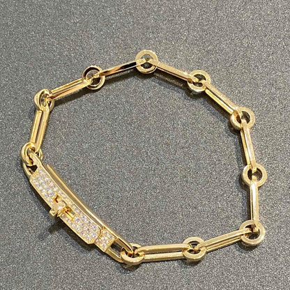 [moco jewelrys]CHAINE BRACELET KLEINES MODELL DIAMANT