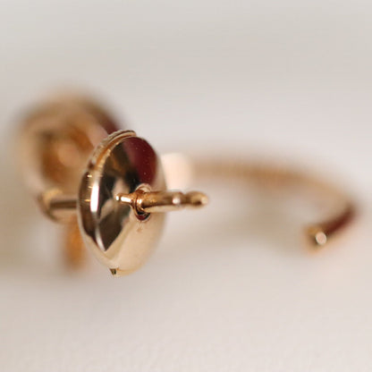[moco jewelrys]JUSTE OHRRINGE ROSÉGOLD