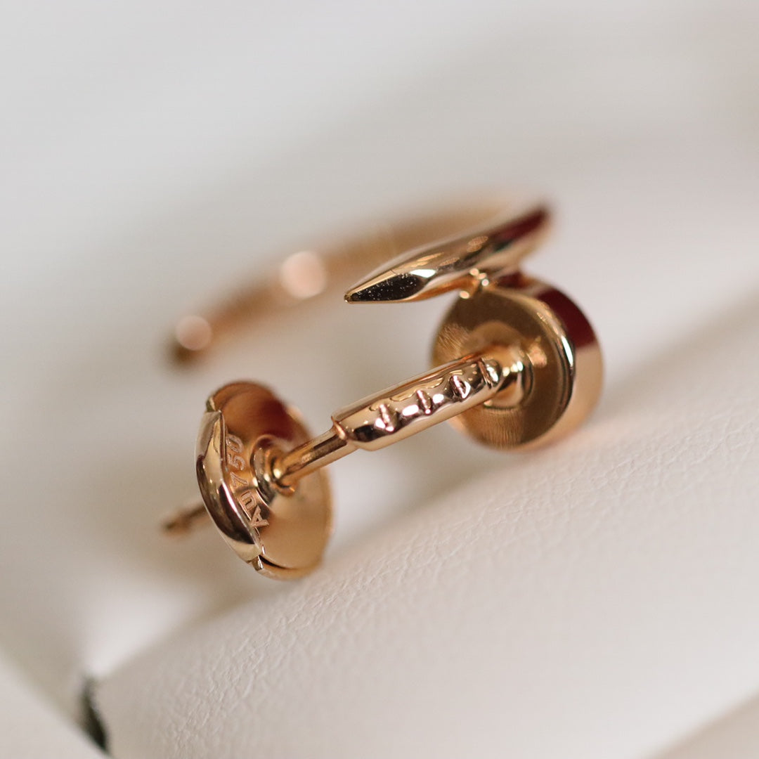 [moco jewelrys]JUSTE OHRRINGE ROSÉGOLD
