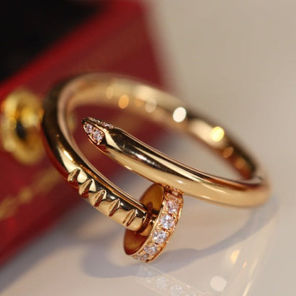 [moco jewelrys]JUSTE RING 2,65MM GOLD DIAMOND