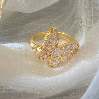 [moco jewelrys]SCHMETTERLING DIAMANT RING
