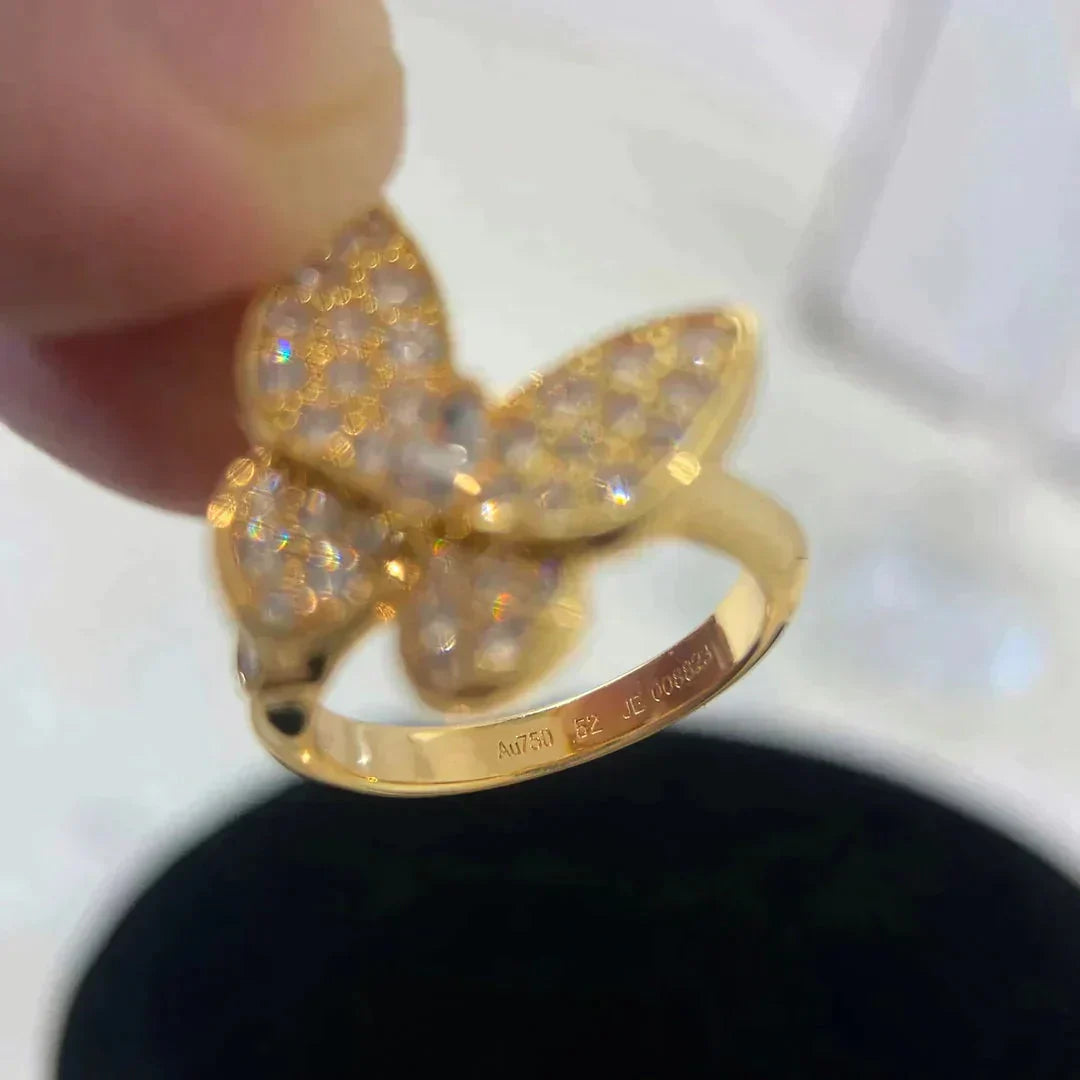 [moco jewelrys]SCHMETTERLING DIAMANT RING