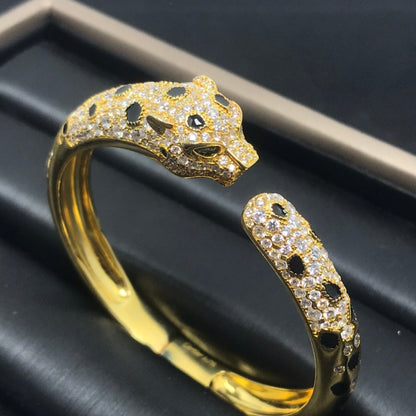 [moco jewelrys]PANTHERE BIG ARMBAND DIAMANTEN