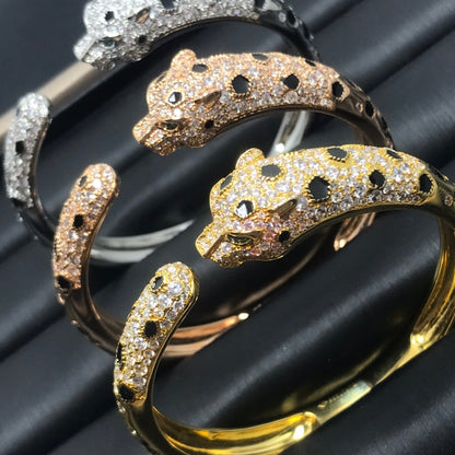[moco jewelrys]PANTHERE BIG ARMBAND DIAMANTEN