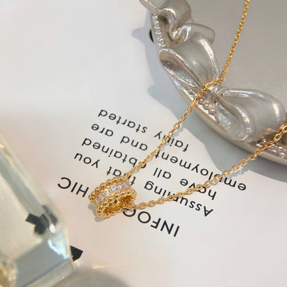 [moco jewelrys]PERLEE DIAMANTENHALSKETTE