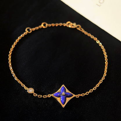 [moco jewelrys]FARBSTERN ROSÉGOLD DIAMANTARMBAND