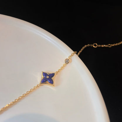 [moco jewelrys]FARBSTERN ROSÉGOLD DIAMANTARMBAND