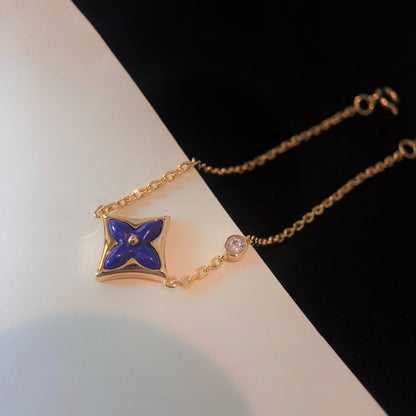 [moco jewelrys]FARBSTERN ROSÉGOLD DIAMANTARMBAND