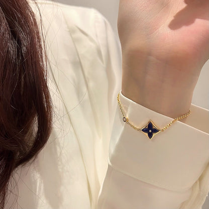 [moco jewelrys]FARBSTERN ROSÉGOLD DIAMANTARMBAND