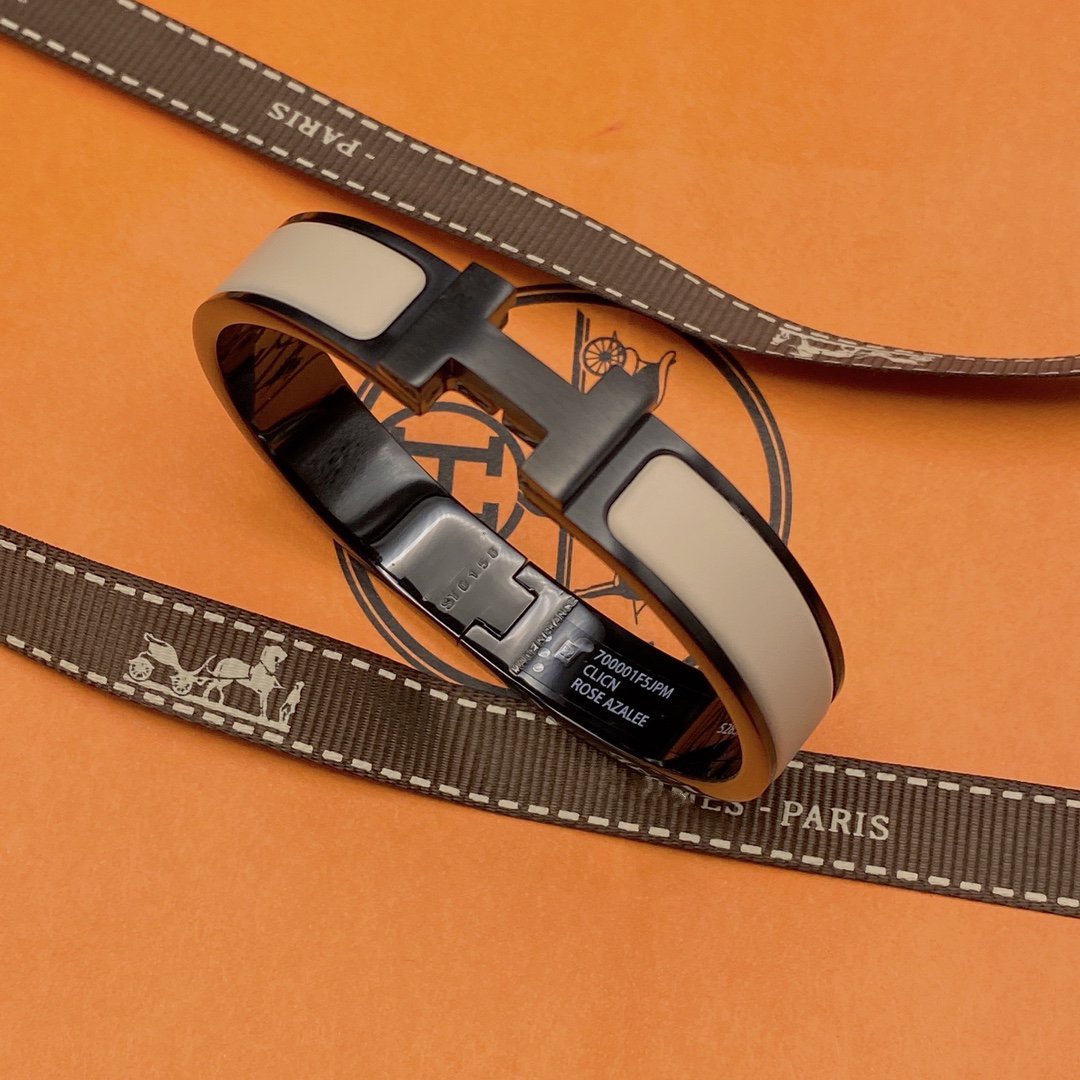 [moco jewelrys]H ARMBAND 12MM SCHWARZ BEIGE KERAMIK