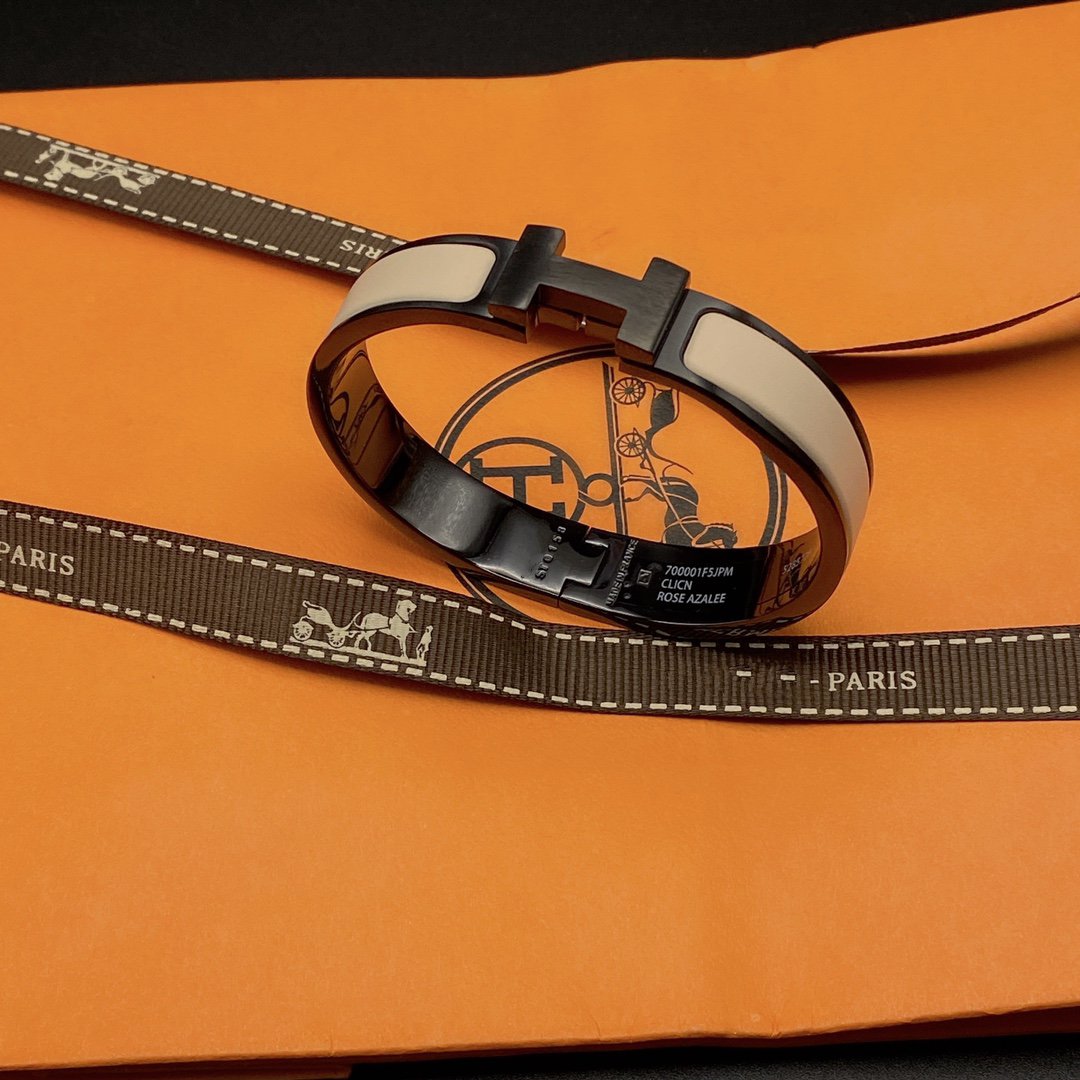 [moco jewelrys]H ARMBAND 12MM SCHWARZ BEIGE KERAMIK