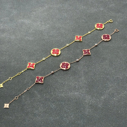 [moco jewelrys]KARNEOL-STERN UND -SONNE 4 MOTIVE 3 DIAMANTEN