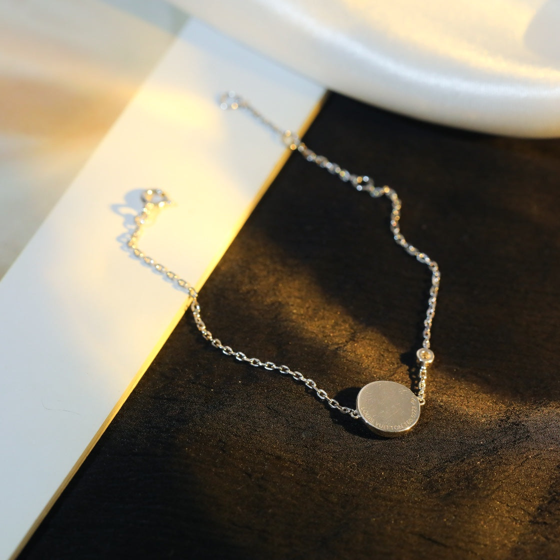 [moco jewelrys]SONNENMOTIV ROSA PERLMUTT SILBERARMREIF
