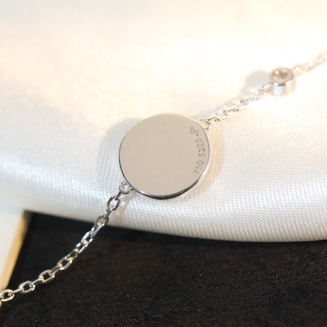 [moco jewelrys]SONNENMOTIV ROSA PERLMUTT SILBERARMREIF