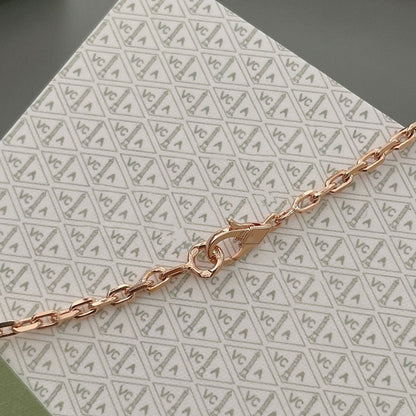[moco jewelrys]LUCKY SPRING 15 MOTIFS ROSÉGOLD-HALSKETTE