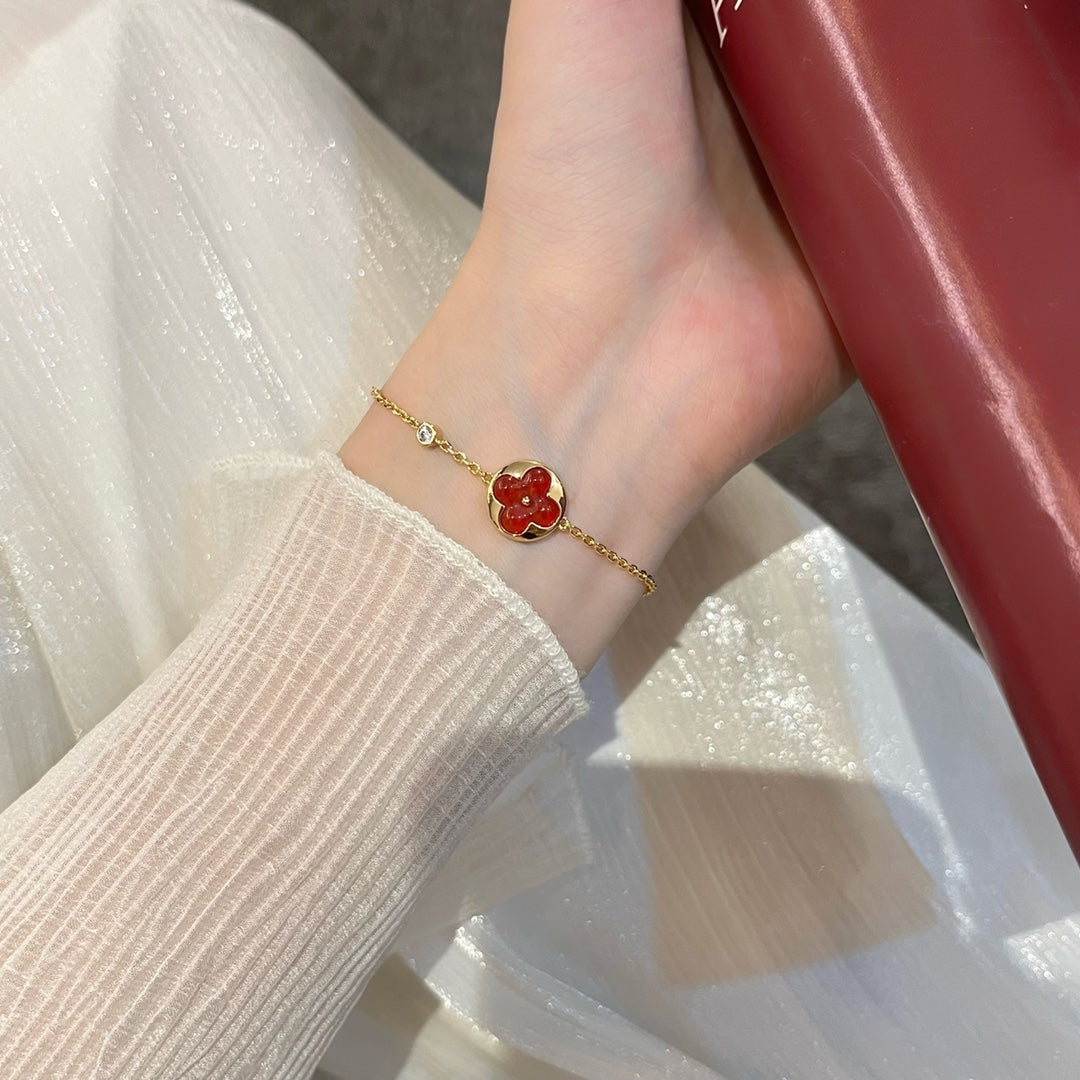 [moco jewelrys]SONNEN-ANHÄNGER KARNEOL-ARMBAND