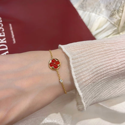[moco jewelrys]SONNEN-ANHÄNGER KARNEOL-ARMBAND