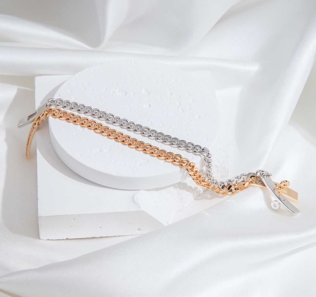 [moco jewelrys]KELLY KETTE SILBER DIAMANTENARMBAND