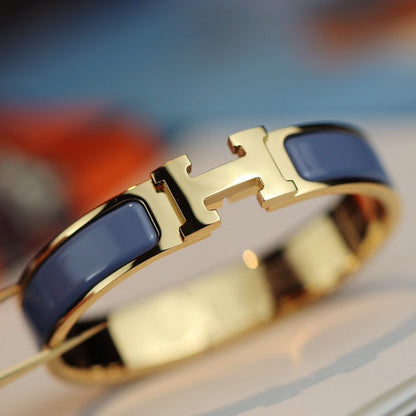 [moco jewelrys]H-ARMBAND 12MM BLAU GRAU
