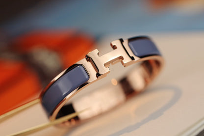 [moco jewelrys]H-ARMBAND 12MM BLAU GRAU