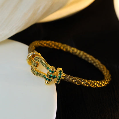 [moco jewelrys]FORCE 10 GOLD GRÜN DIAMANT BESETZT