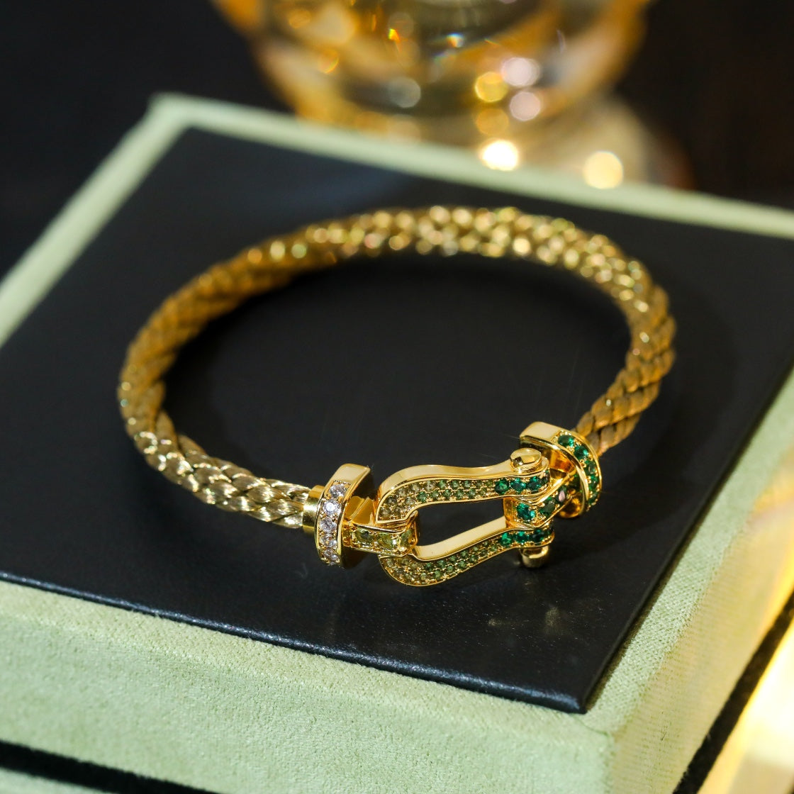 [moco jewelrys]FORCE 10 GOLD GRÜN DIAMANT BESETZT