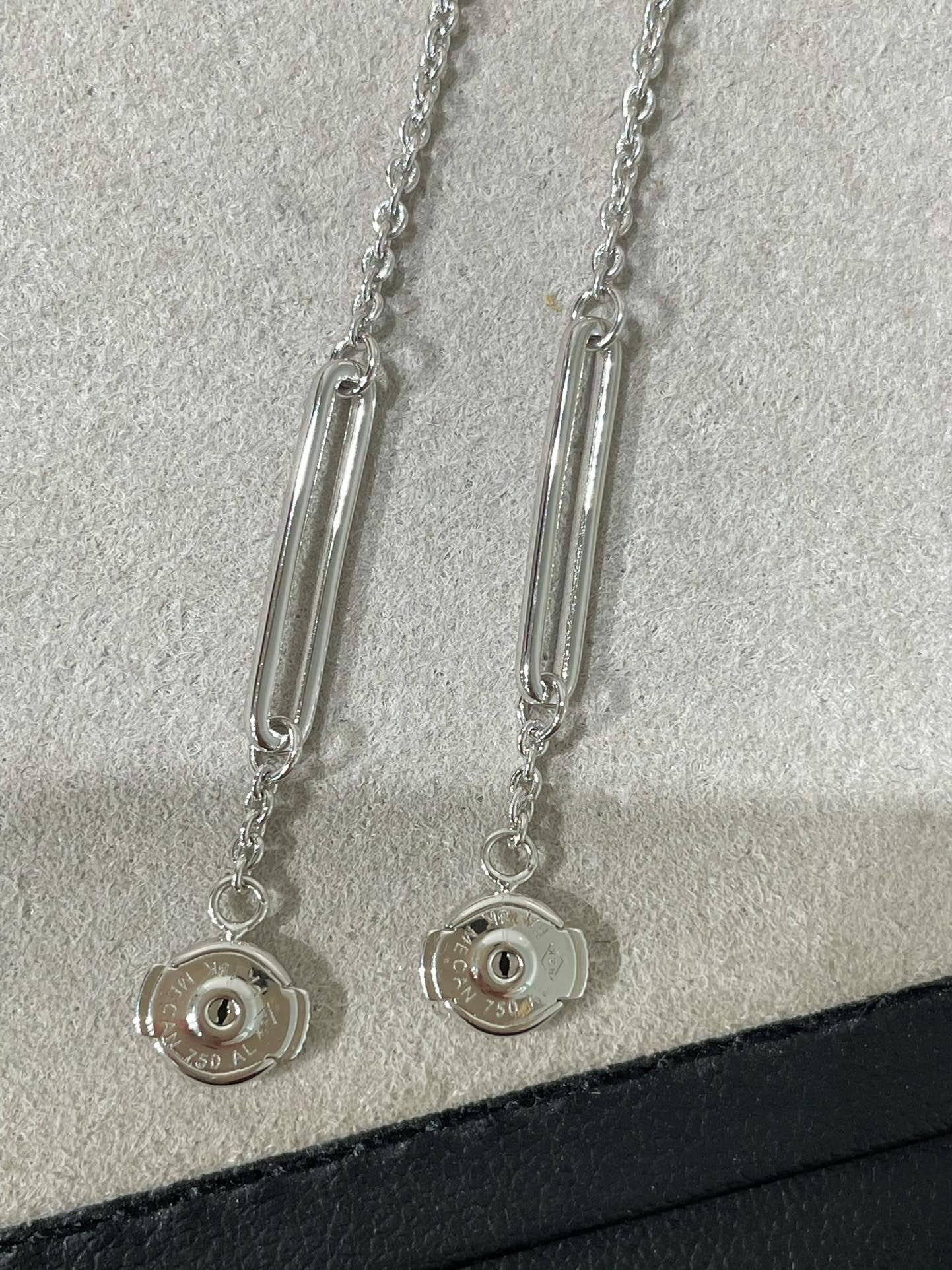 [moco jewelrys]CHAINE CHAOS DIAMOND DROP-OHRRINGE