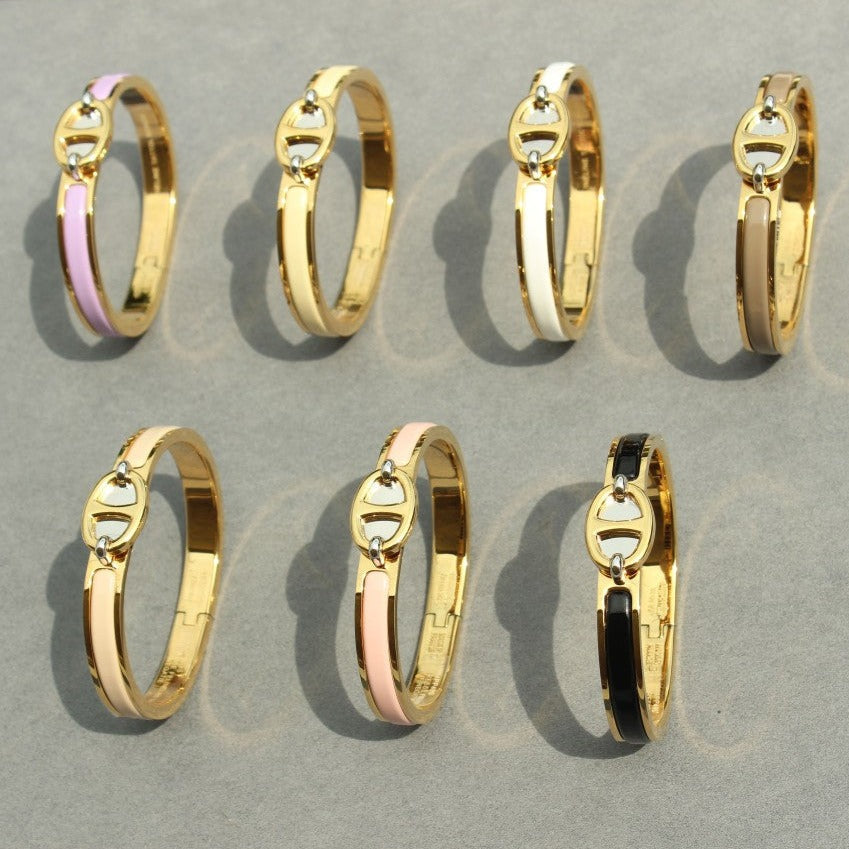 [moco jewelrys]CLIC CHAINE GOLD ARMABND