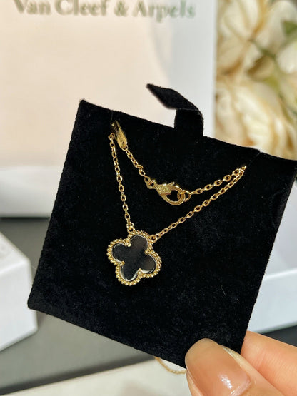 [moco jewelrys]KLEE BERGKRISTALL ROSÉGOLD-HALSKETTE