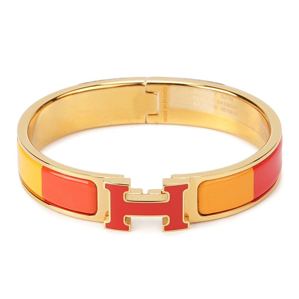 [moco jewelrys]H ARMBAND ORANGE REGENBOGEN KERAMIK