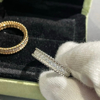 [moco jewelrys]PERLEE DIAMANT SILBERRING