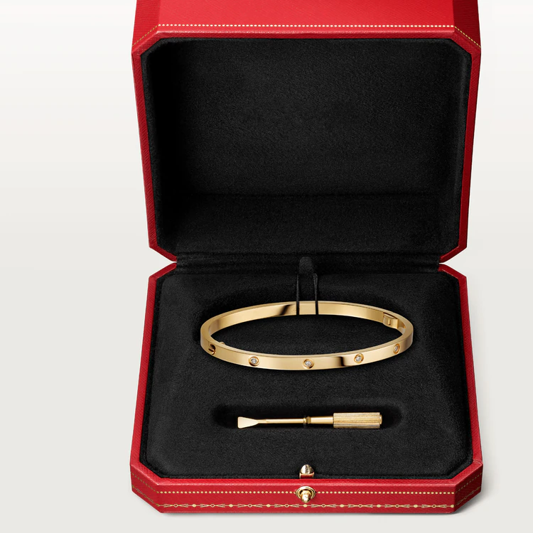 [moco jewelrys]LIEBESARMBAND 3.65MM 10 DIAMANTEN